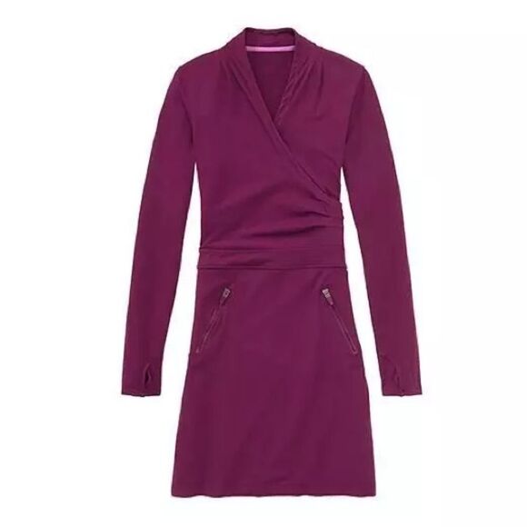Athleta Suedy Lady Dress in Nightshade (purple) size M - Picture 2 of 7